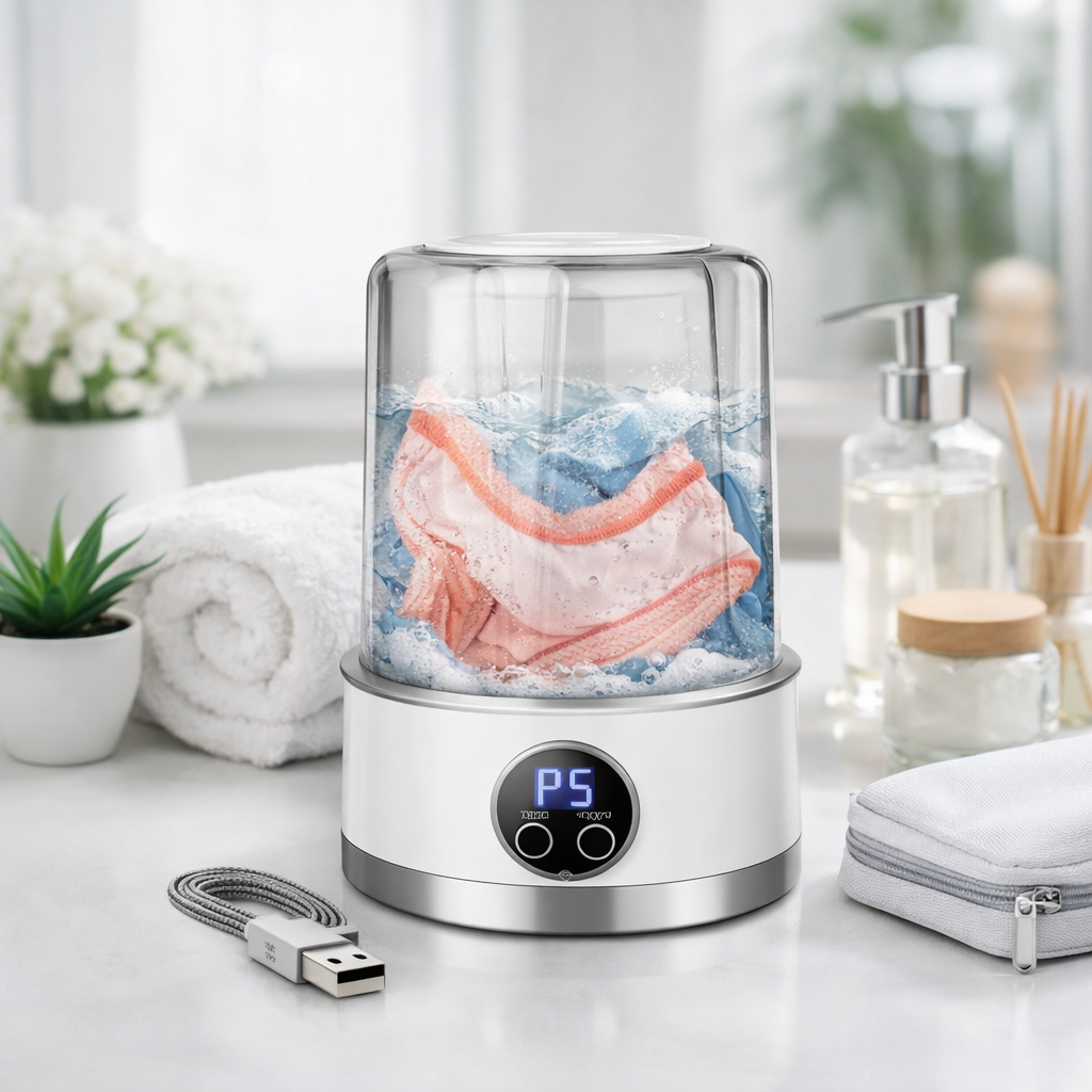 Mini Machine à Laver Portable sans Fil | 1L