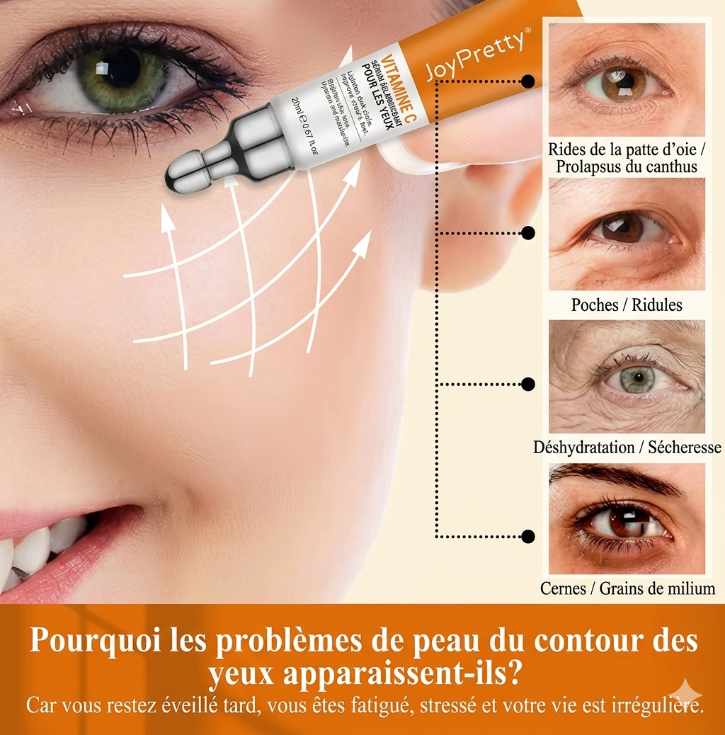 JoyPretty Vitamin C Brightening Eye Serum