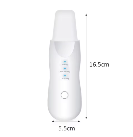 Leather Shovel Moisturizing Clean – Appareil de Nettoyage Visage à Spatule Ultrasonique 6 en 1